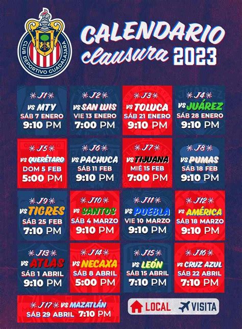 Liga Mx El Calendario De América Chivas Pumas Y Cruz Azul Para El