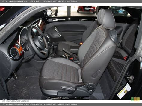 Cheyenne Black Fender Edition Interior Front Seat For The 2013