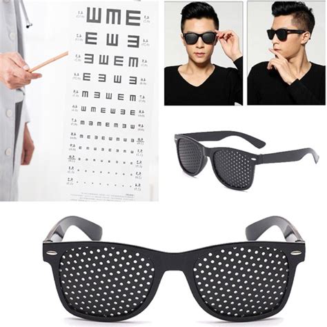 Vision Spectacles Astigmatism Eyesight Improve Eyes Care Pinhole Glasses Eyewear Shopee Thailand
