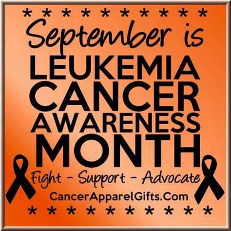 Pin By Debra Morris On Be Healthy Cancer Awareness Months Leukemia