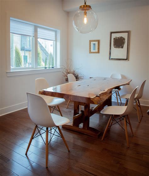 Cedar Slab Table — Vale Lorin Bruck Design