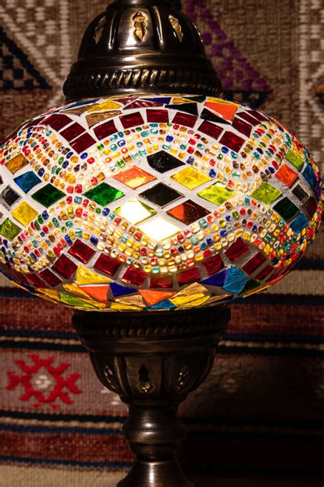 Electric Turkish Mosaic Table Lamps Hanging Lamps Chandeliers