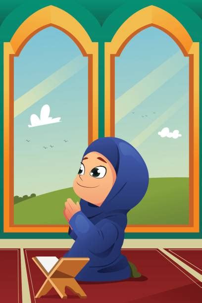 Muslim Girl Praying Clip Art Illustrations Royalty Free Vector Graphics And Clip Art Istock