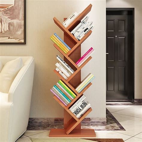On The Hunt For A Cool Bookshelf Idea Check Out This Modern Wooden