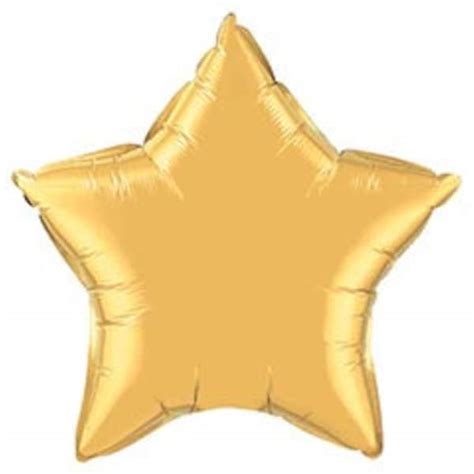Gold Star Balloon Etsy