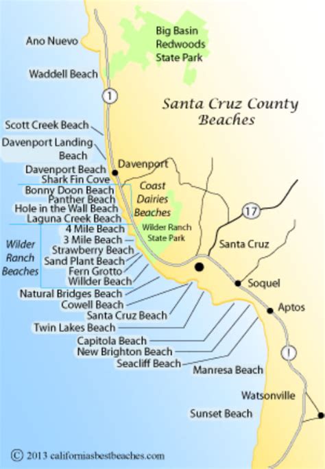 Map Sand Dollar Beach