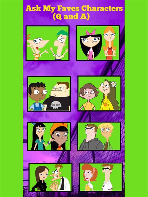 Ask My Favourite Phineas And Ferb Characters By Multiversedefender10 On