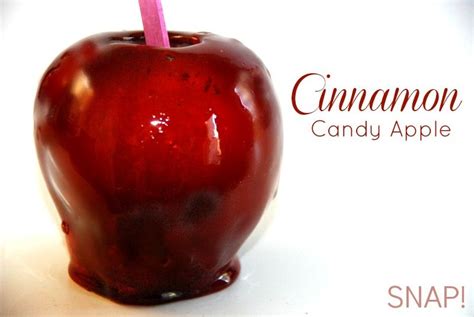 Cinnamon Candy Apple From Snapconf Looks Beautiful And Delicious