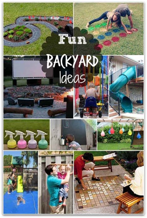 Fun Backyard Ideas These Diy Ideas Will Make Summertime A Blast For