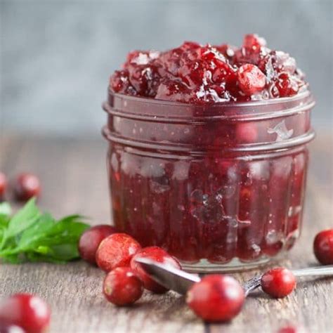 Easy Homemade Cranberry Sauce Recipe 4 Ingredient Recipe