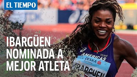 Colombian athlete competing in high jump, long jump and triple jump. Caterine Ibargüen, candidata a mejor atleta del año l EL ...
