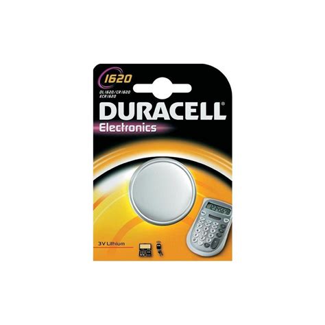 Duracell Cr1620 3 Volt Watch Or Keyfob Battery