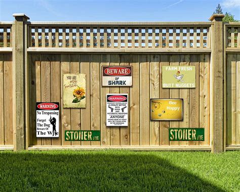 Metal Decorations for Yard Welcome to Our Little Piece of Paradise