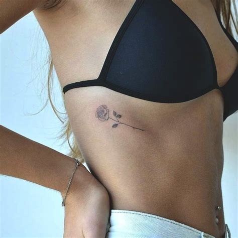 Rib tattoos for girls are one of the most popular ladies tattoo category. Small & Tiny Tattoos for Girls: Design Inspirations and ...