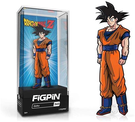 Fig Pin Dragon Ball Z Collectible Enamel Goku 343