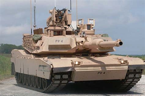 Picture Of Newest M1 Abrams Tank Variant With Previously Unseen Turret