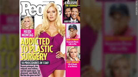 Heidi Montag Obsessed With Plastic Surgery