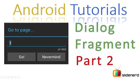 133 Android Dialog Fragment Example Youtube