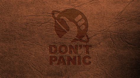 320 x 480 png 31 кб. Don't Panic Wallpaper 10 - 1920x1080