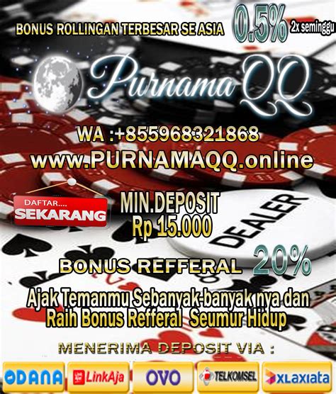 Maindomino99 merupakan situs bandar judi qq online dan agen poker domino bandarq terpercaya 2020 yang berhasil menarik banyak minat pemain poker online di indonesia 2020. PURNAMAQQ AGEN POKER ONLINE AMAN DAN TERPERCAYA di 2020 ...