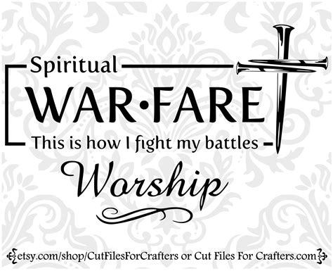 Spiritual Warfare Spiritual Growth Cross Nails Faith Quotes Wisdom