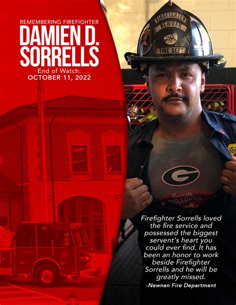 Funeral Keepsake for Firefighter Damien D. Sorrells by Prototype - Issuu