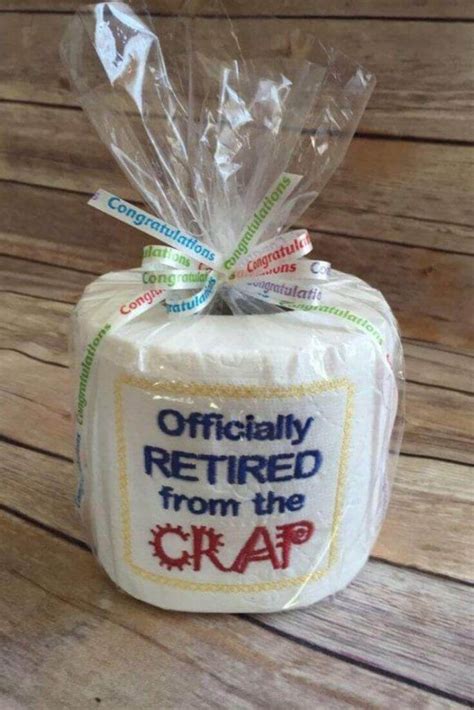 Officially Retired Retirement Party Favor Gag Gift Things To Do Today