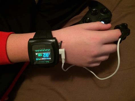 Bluetooth Enabled 50F Plus Wrist Pulse Oximeter Heart Rate ...