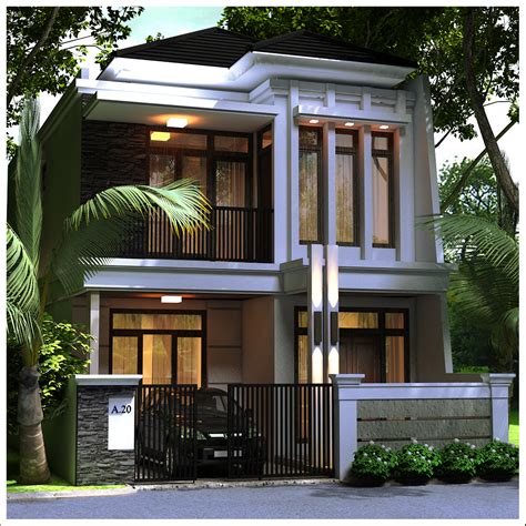 Desain Rumah Minimalis Modern 2 Lantai Supplier Bata Ekspos
