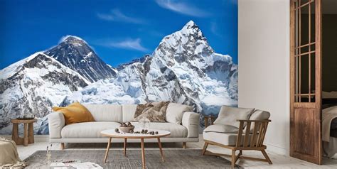 Everest And Lhotse Mountains Wallpaper Wallsauce Uk