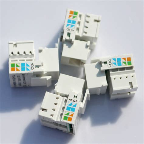 2 shows the circuit diagram of rj45 cable tester. Network Cat5e RJ45 Keystone Jacks 90 Degree Modular Jack ...
