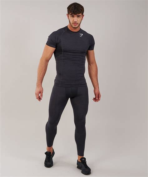 If you are looking for fitness brands like gymshark, then check out this article! Gymshark Element Baselayer Leggings - Black Marl 4 | Gym ...