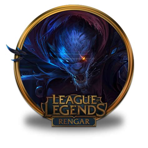 Rengar Night Hunter Icon League Of Legends Gold Border