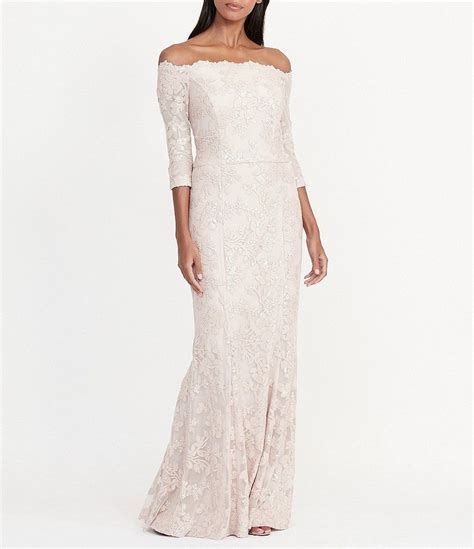 Odkryj tä idealnä ralph lauren torebki outlet warszawa from ralph romantic perfumes for your wedding day from ralph lauren wedding dresses. Lauren Ralph Lauren Sequined Floral Lace Off-the-Shoulder ...