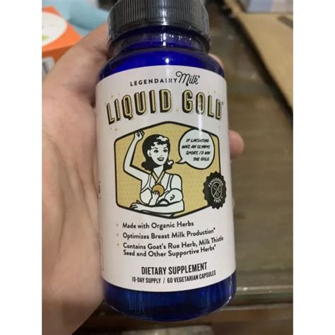 Legendairy Milk Liquid Gold Organic Lactation Blend Capsules Lazada Ph