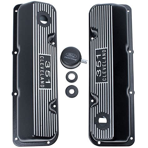 Ford Racing M 6582 C351bk Ford Racing Valve Covers 302c 351c Satin