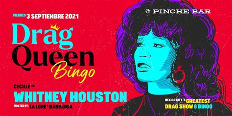 Drag Queen Bingo Whitney Houston Pinche Bar Ciudad De México