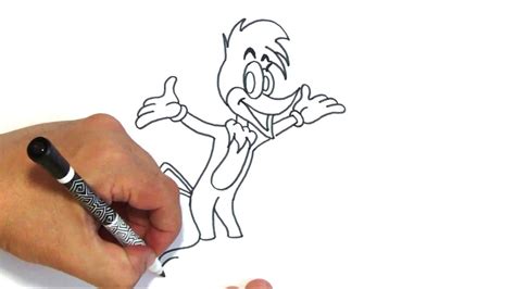 Desenhando O Pica Pau Youtube