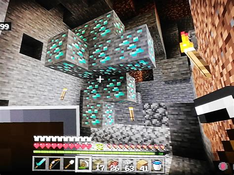 Maybe you would like to learn more about one of these? Idk if this is a lot but just found a 10 diamond vein ...