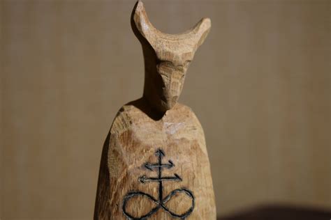 Incubus Demon Horned God Altar Figurine Cernunnos Primitive Etsy