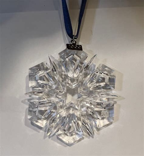 Swarovski Crystal 1999 Annual Edition Christmas Snowflake Woriginal