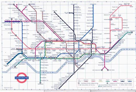 Large Print High Resolution London Tube Map Pdf