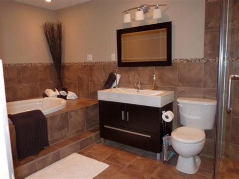 Discover the best small bathroom designs that will brighten up your space and make the whole room feel bigger! 18 Gorgeous Brown Bathroom Ideas