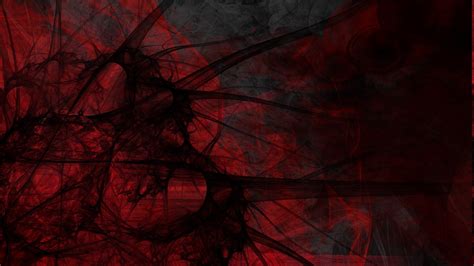 Wallpaper Black Abstract Red Symmetry Pattern Texture Art