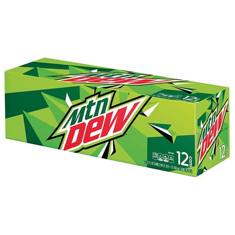 Maybe you would like to learn more about one of these? Mountain Dew Original 355ml Cans 12-Pack - American Fizz