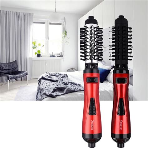 Dry and wet use, make you stylish all day. 2 In 1 Multifunctional Electric Hair Dryer Brush Roller ...