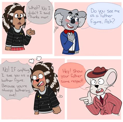Father Figure Sing Comic Pg 2 By Scarabeeart On Deviantart