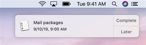 Respond To Reminder Notifications On Mac Apple Support