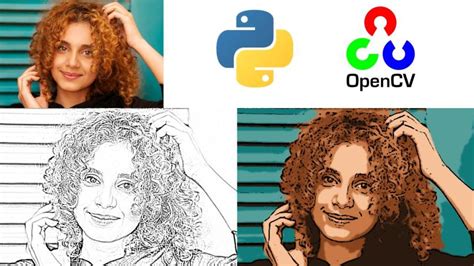 Cartoon Sketch Effect On Images Using Opencv In Python Opencv Python