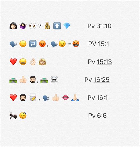 Jesus Provérbios Em Emojis